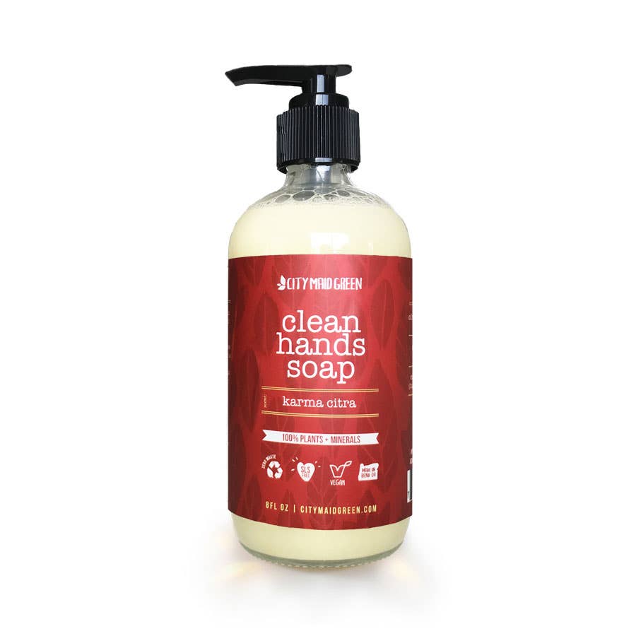 City Maid Green - Clean Hands Soap | Roots In Bloom